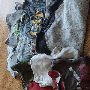 Boys size 5 top bundle.